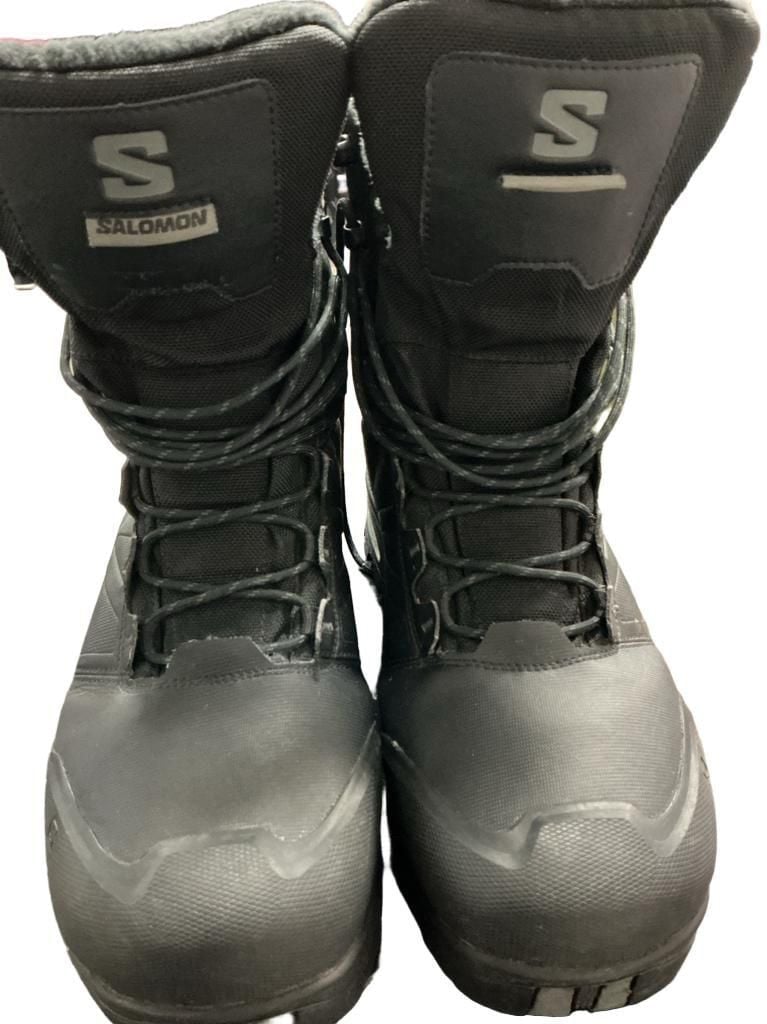 Salomon Toundra Pro CSWP Size 11.5 Black Winter Boots 2