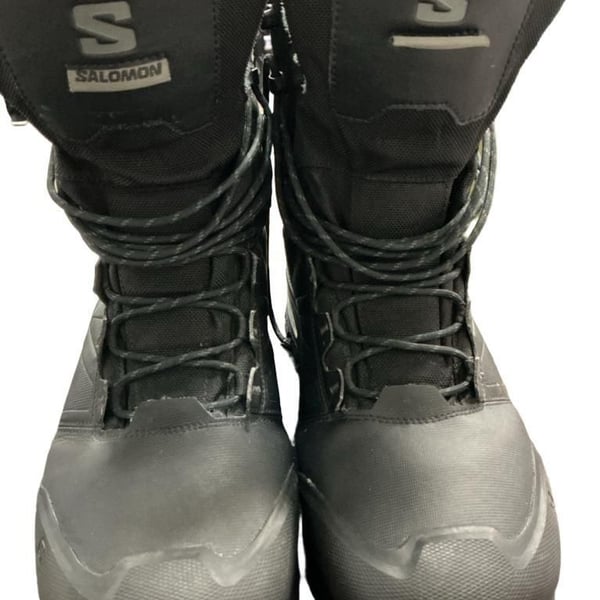 Salomon Toundra Pro CSWP Size 11.5 Black Winter Boots