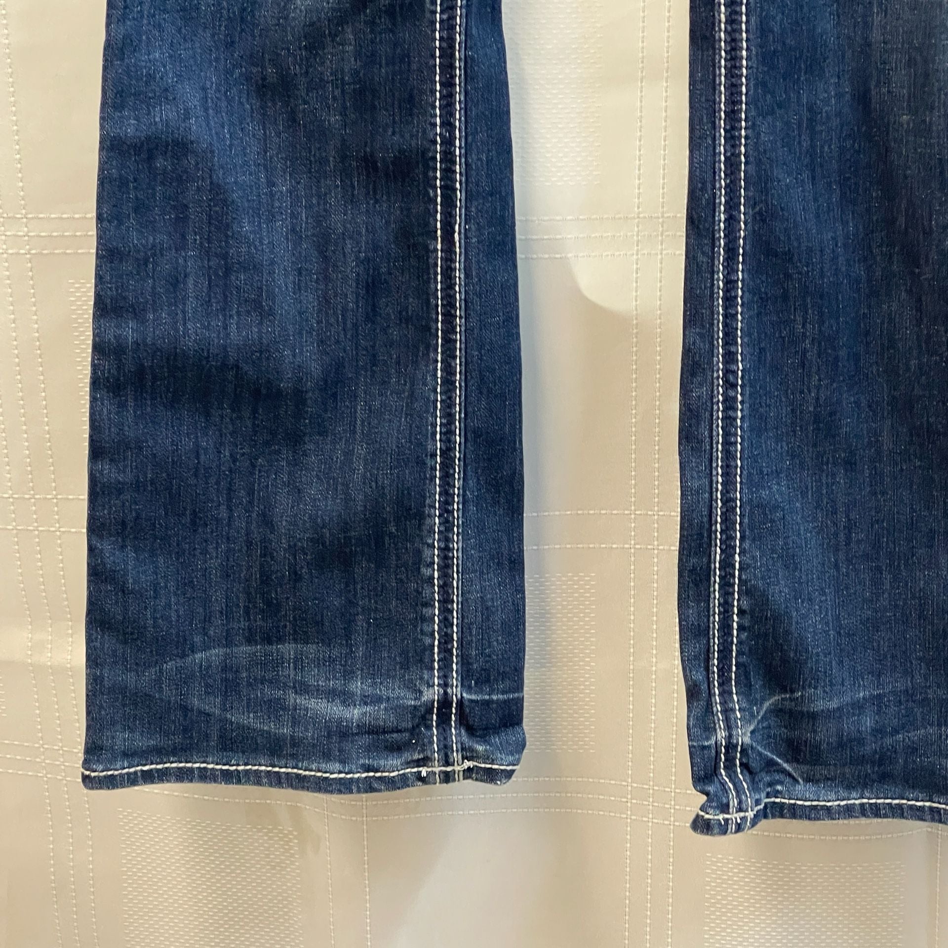 Rock Revival Jeans Dark Wash Denim Debbie Bootcut Size 31 Western Barn 00s Rhinestones 4