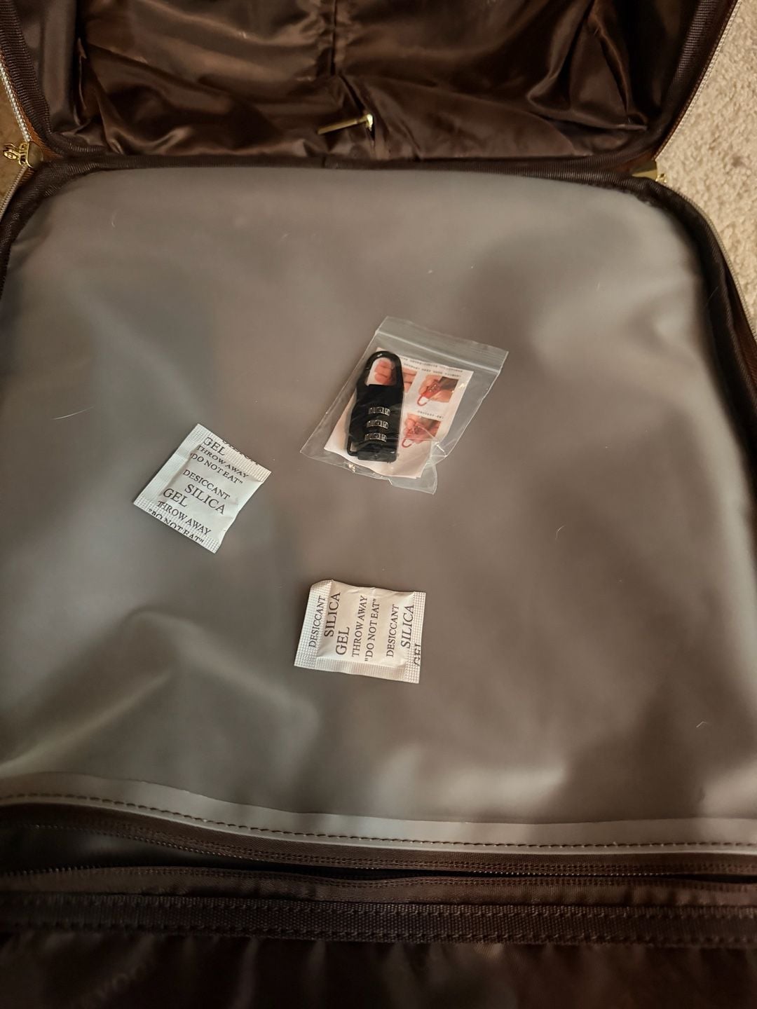 LOVEVOOK Rolling Laptop Bag 17.3 Inch Carry On Suitcase Black Brown 7