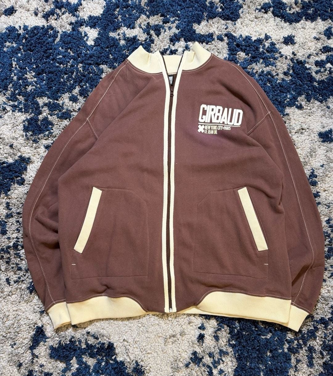Marithe Francois Girbaud Full Zip Jacket Brown 2