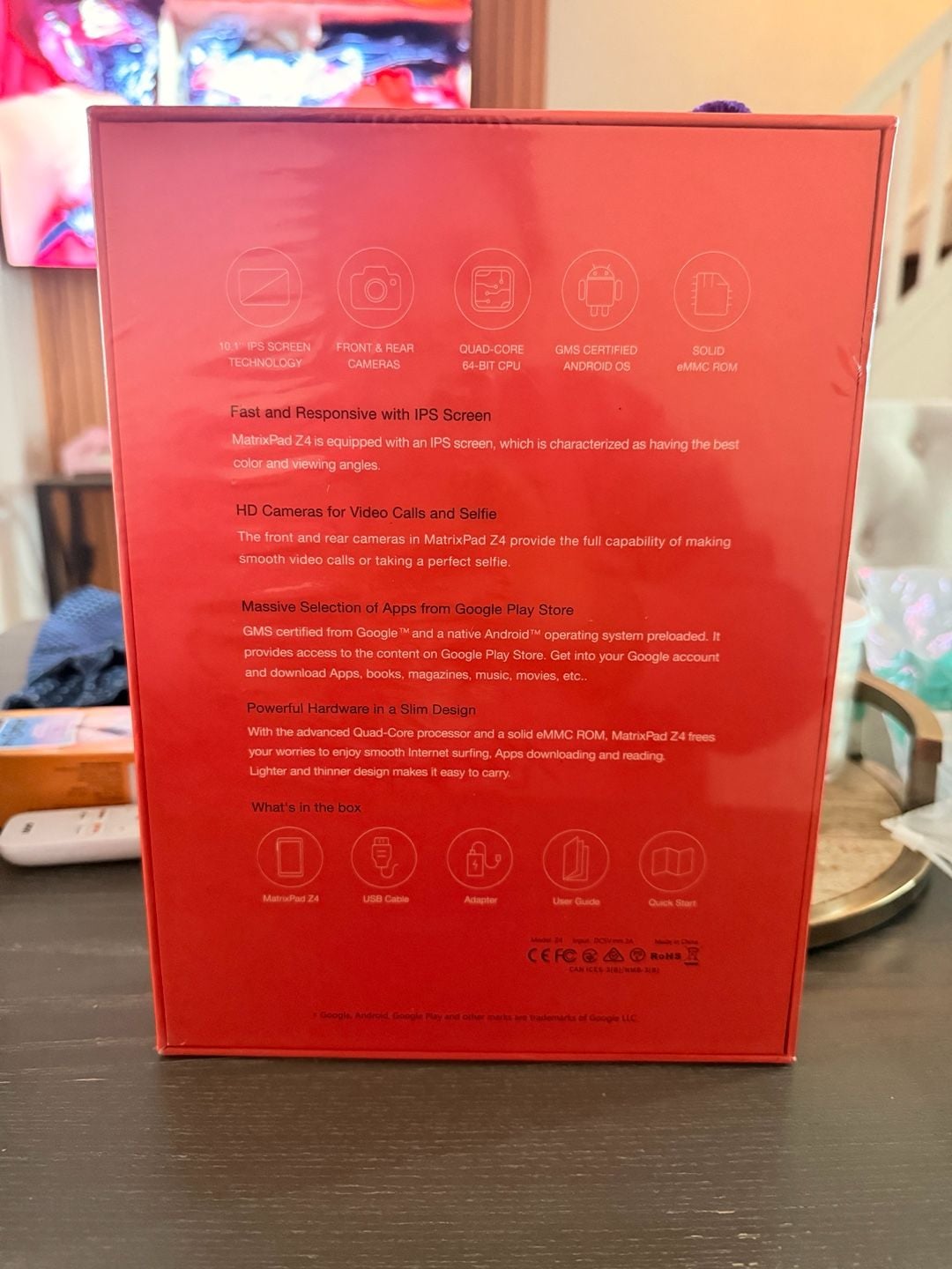 Vankyo MatrixPad Z4 Android Tablet 10.1 Inch 3