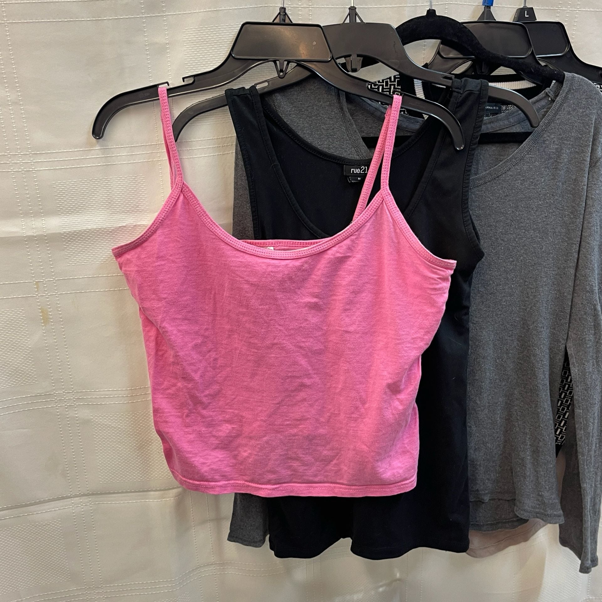 10pc Y2K Bundle Lace Cami Cargo Shorts OP Vintage No Boundaries M Medium 7-9 11