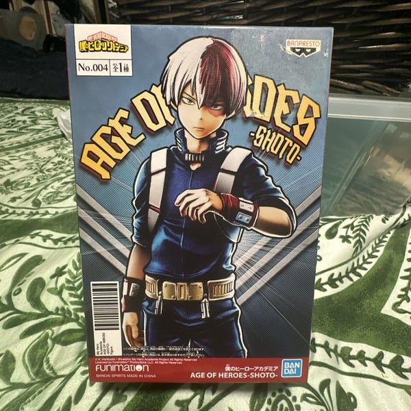 Bandai Banpresto My Hero Academia Age of Heroes Shoto Todoroki Figure