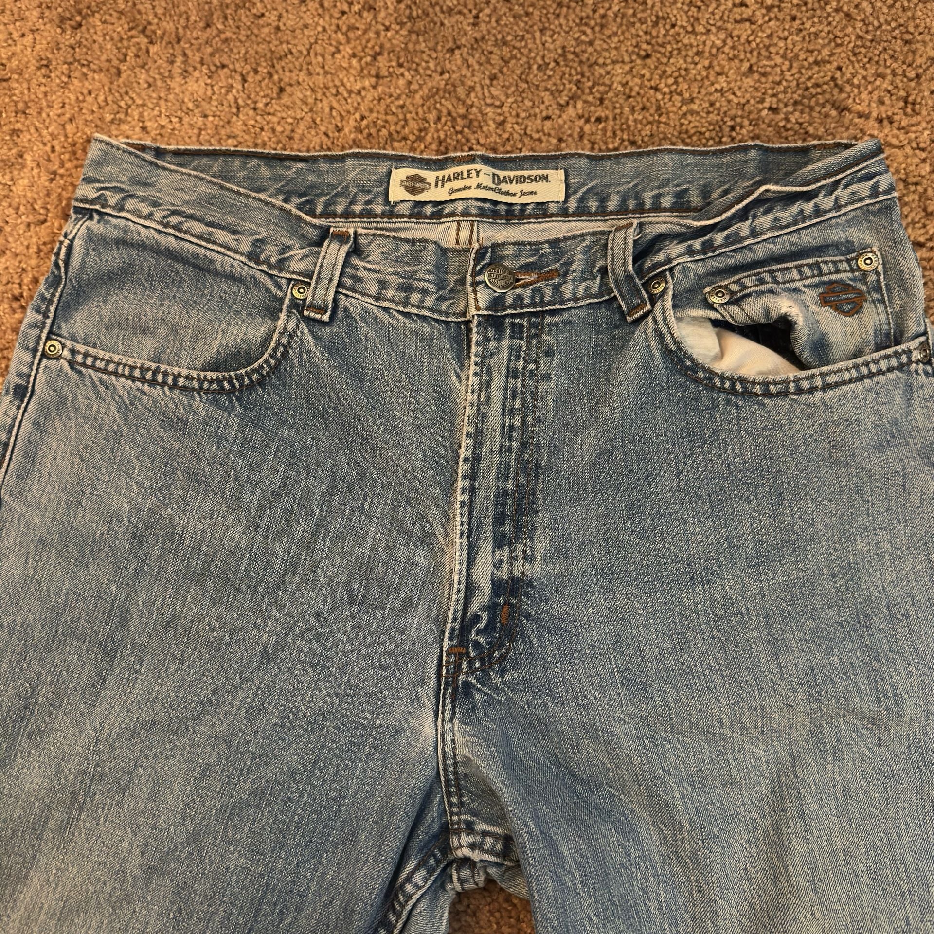 Harley Davidson Genuine Motorclothes Jeans 34x30 4
