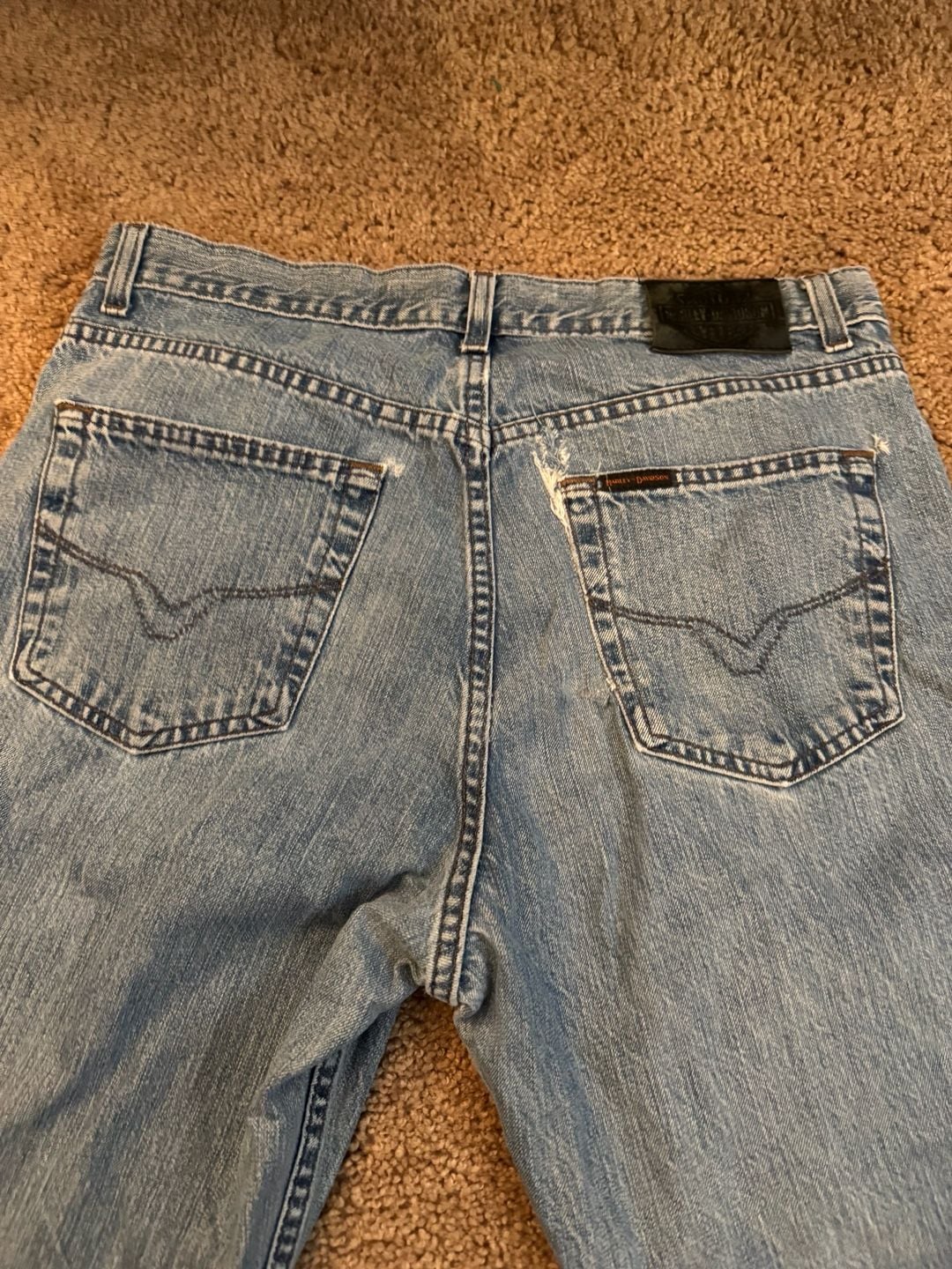 Harley Davidson Genuine Motorclothes Jeans 34x30 9