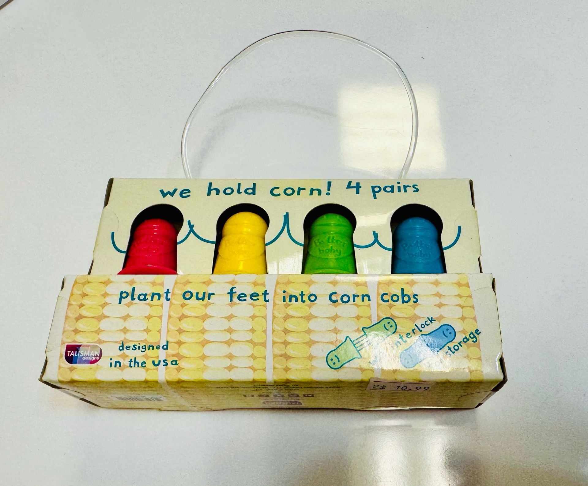 Talisman Designs Butter Baby Corn Picks 4 Pairs 1