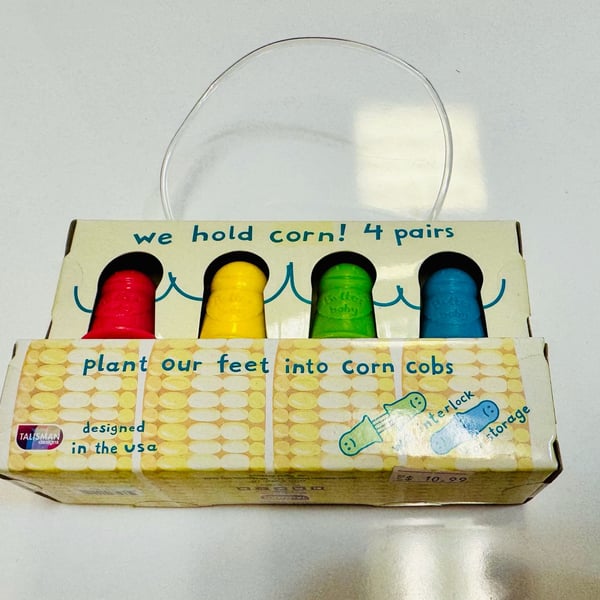 Talisman Designs Butter Baby Corn Picks 4 Pairs