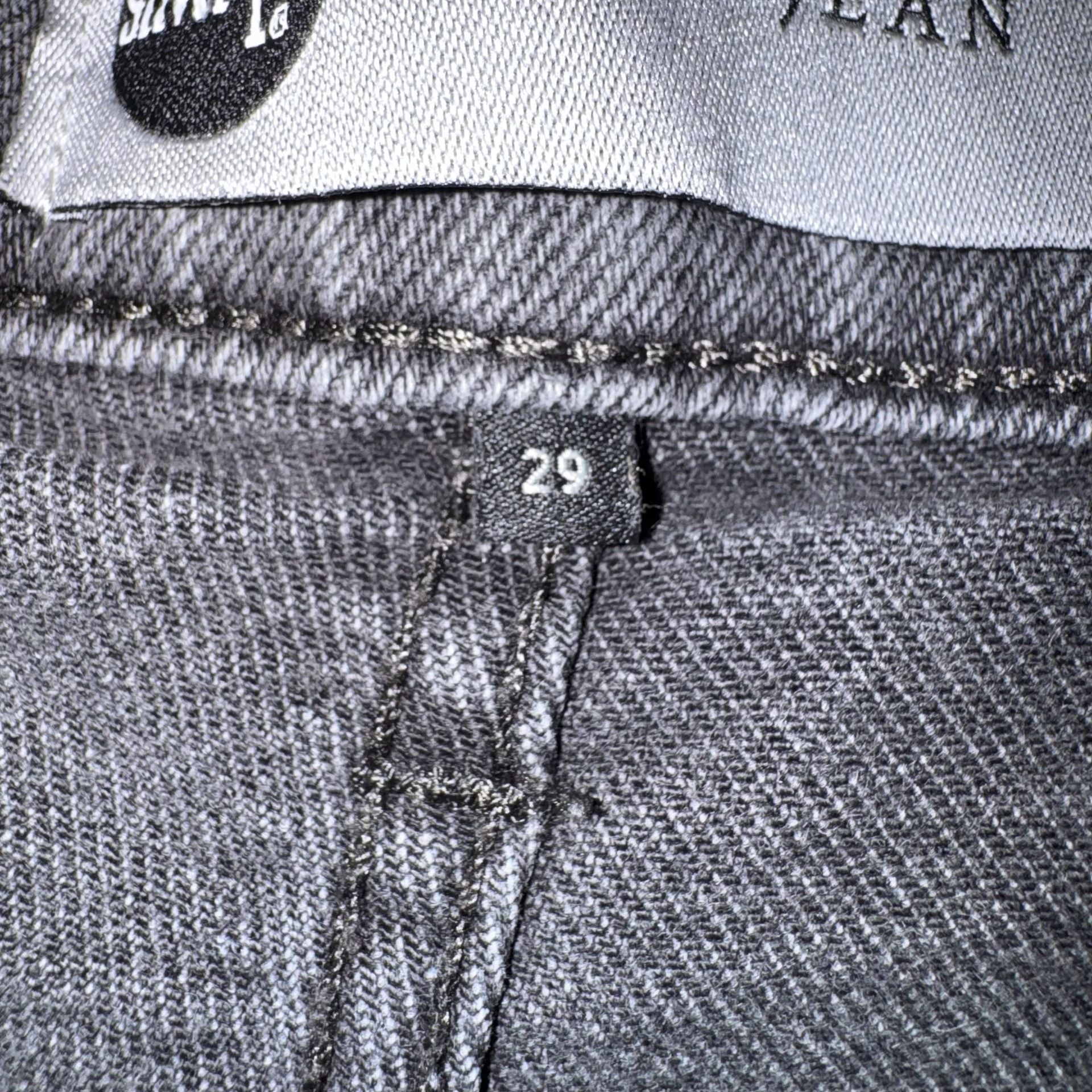 Levi's SilverTab Mom Jean Size 29 Dark Gray Denim 6