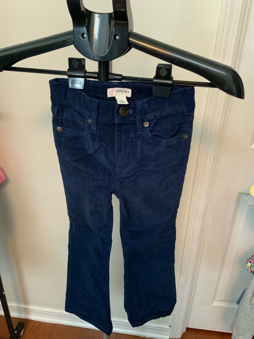 Crewcuts Corduroy Pants Girls Size 5T Blue 2