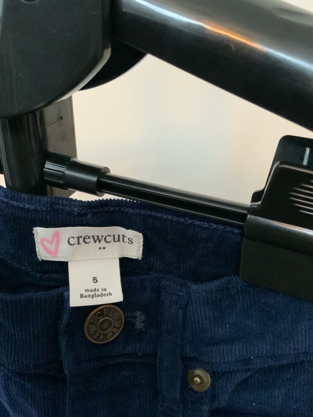 Crewcuts Corduroy Pants Girls Size 5T Blue 3