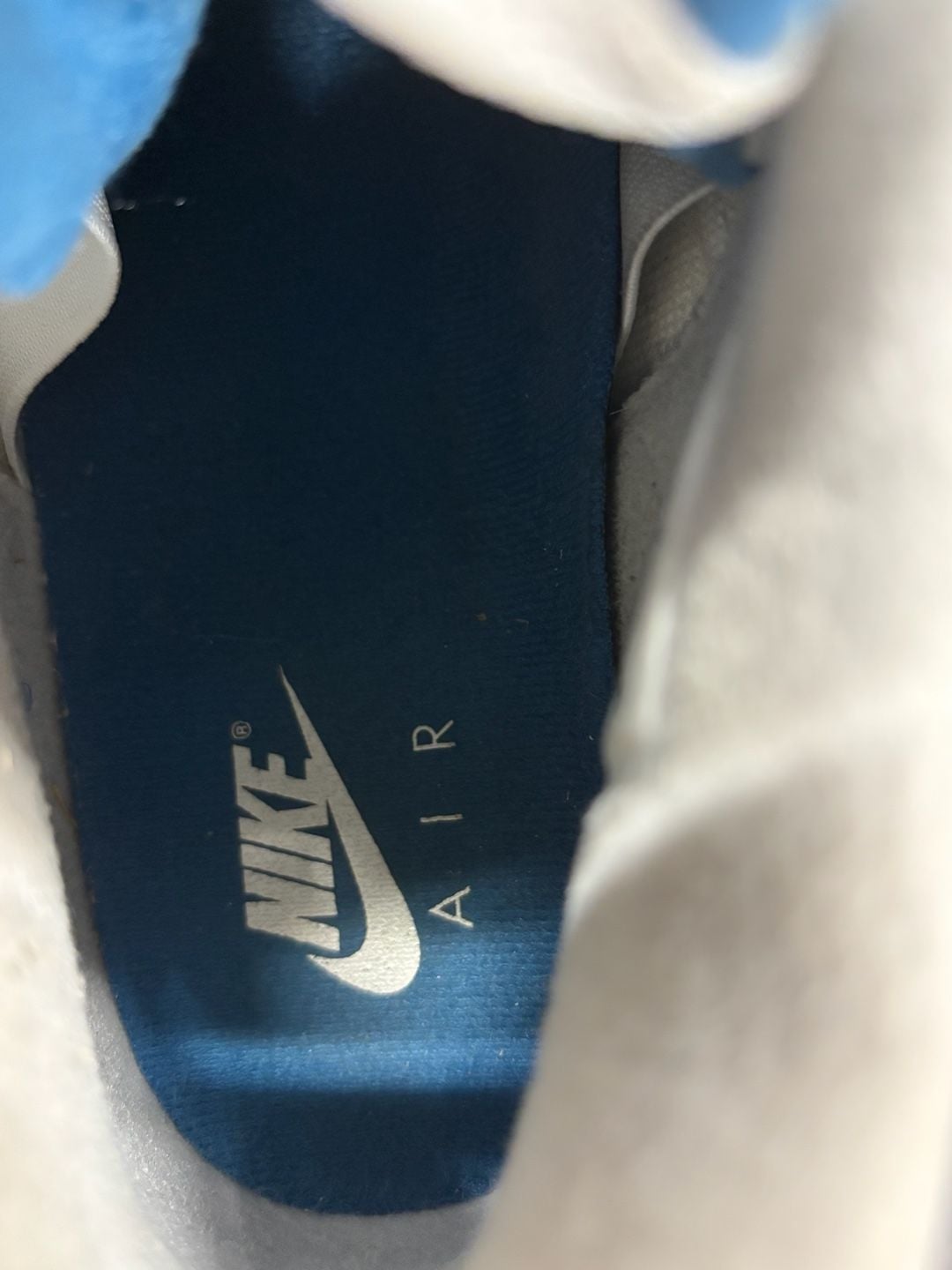 Nike Air Jordan 4 Retro Military Blue 9M replacement box 6