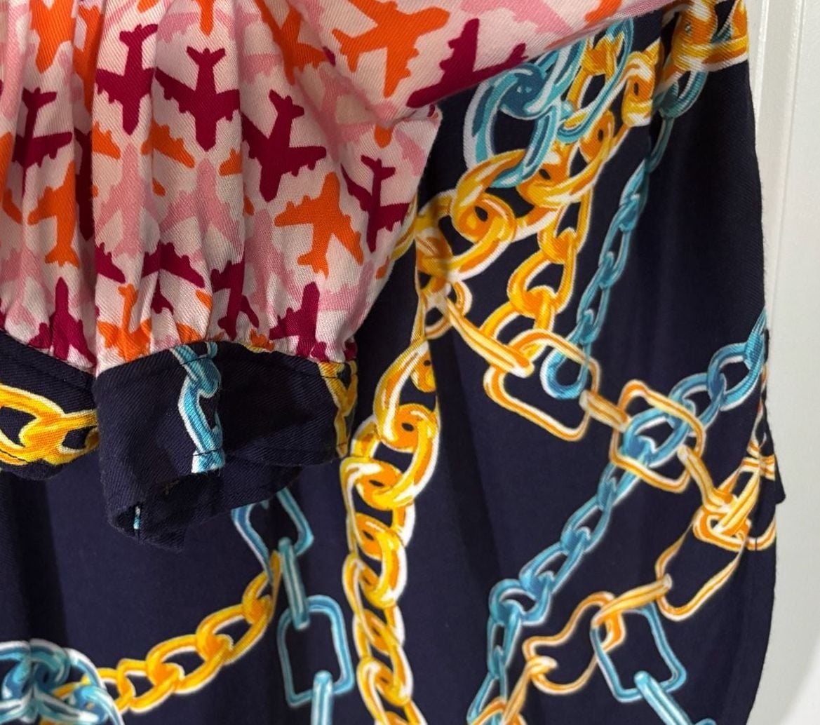 Maeve by Anthropologie Paz Mixed Print Shirt XXS like new! 7