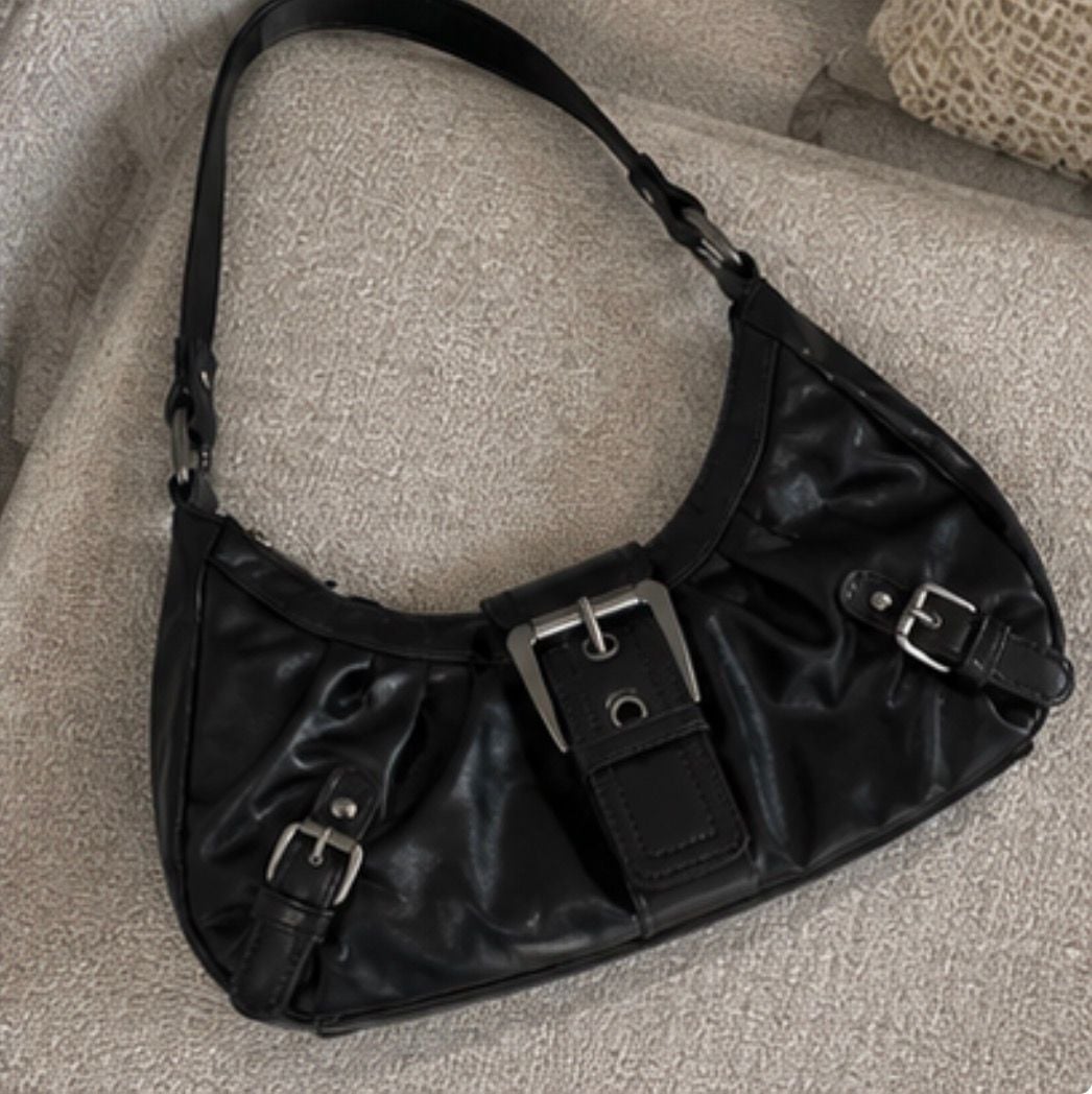 Urban Outfitters Y2K Black Shoulder Bag 3