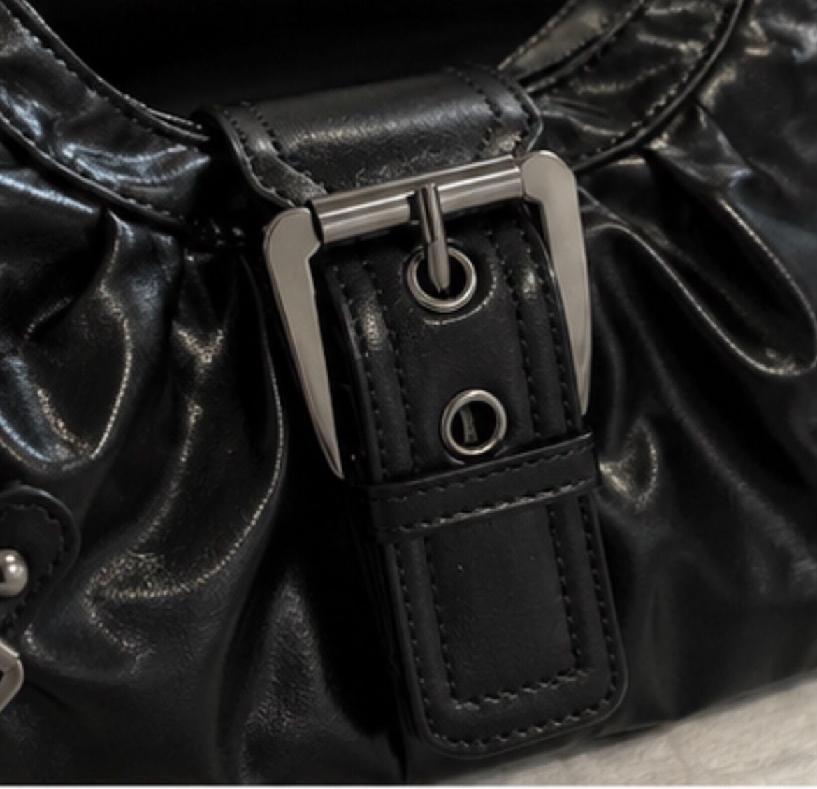Urban Outfitters Y2K Black Shoulder Bag 4