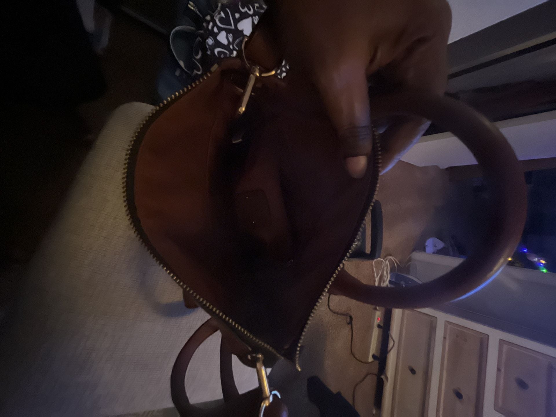 Fossil Parker Leather Backpack Brown Mini 5