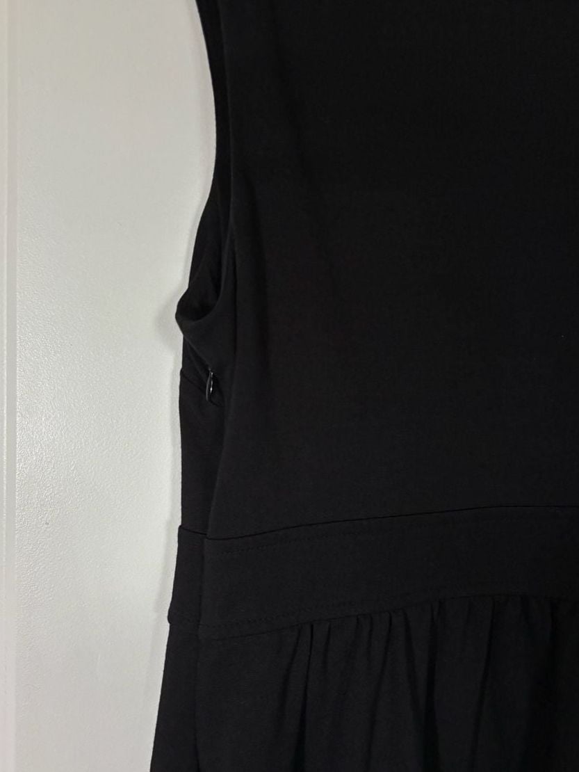 Boden Black Sleeveless Empire Waist Dress Sz US 8L 9