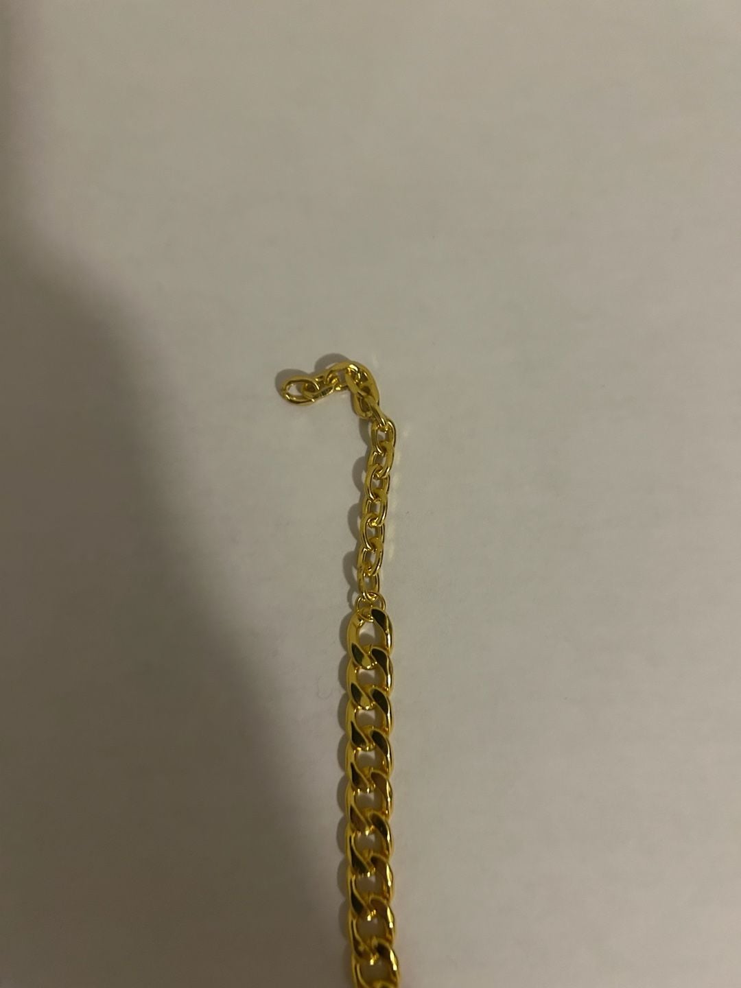 Gold-Tone Curb Link Chain Bracelet 5