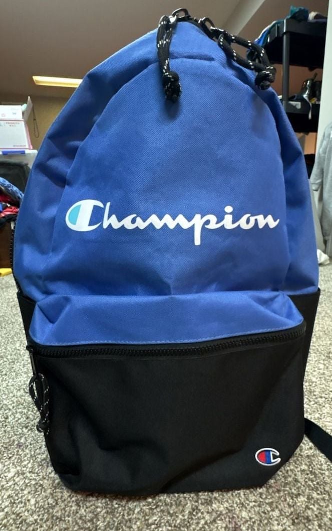 Champion Manuscript Backpack Blue Black 2