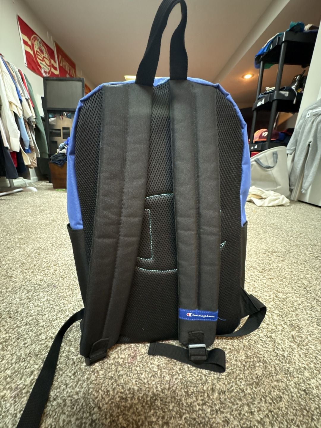 Champion Manuscript Backpack Blue Black 3
