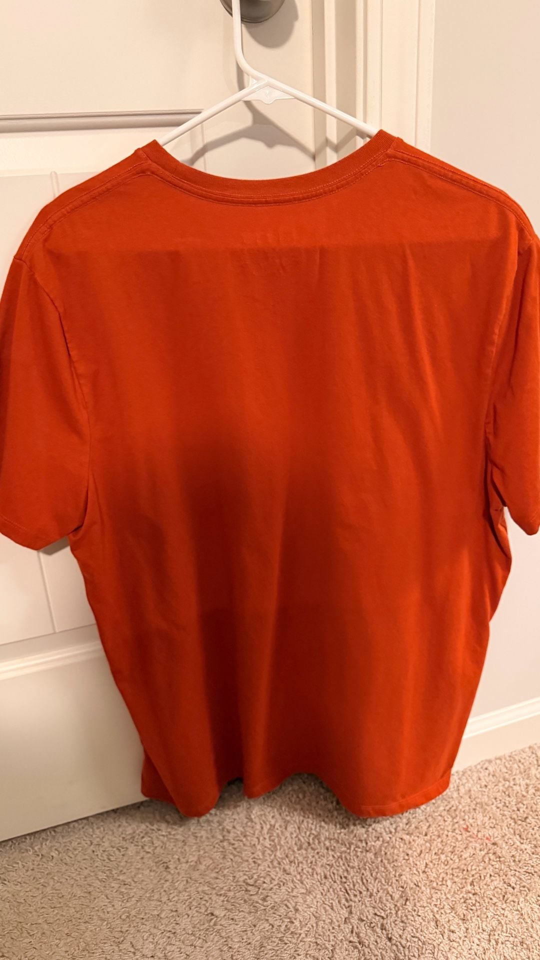 Jeep Mountain Graphic T-Shirt Size XL Orange Cotton Blend Outdoors 5