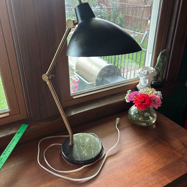 Target Modern Adjustable Desk Lamp Black Brass Task Reading Light Project 62