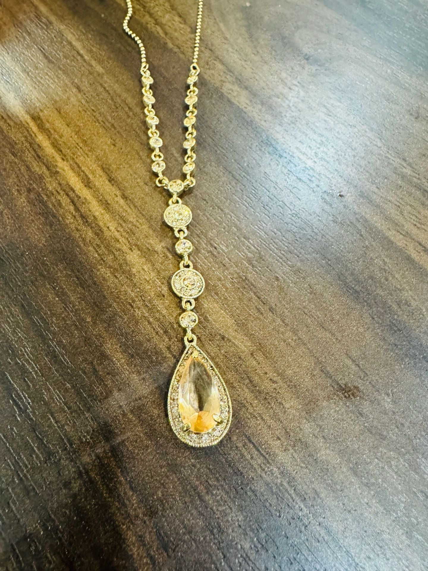 Vintage Gold Tone Omega Link Choker Necklace Collar 8