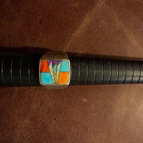 ESTATE LISTING Vintage Sterling Silver Navajo