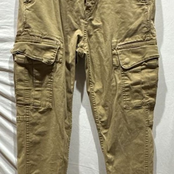 American Eagle Outfitters Cargo Pants Size 29x32 Khaki Flex Cotton
O887