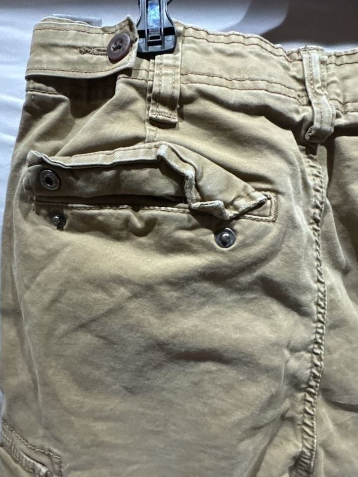 American Eagle Outfitters Cargo Pants Size 29x32 Khaki Flex Cotton
O887 4