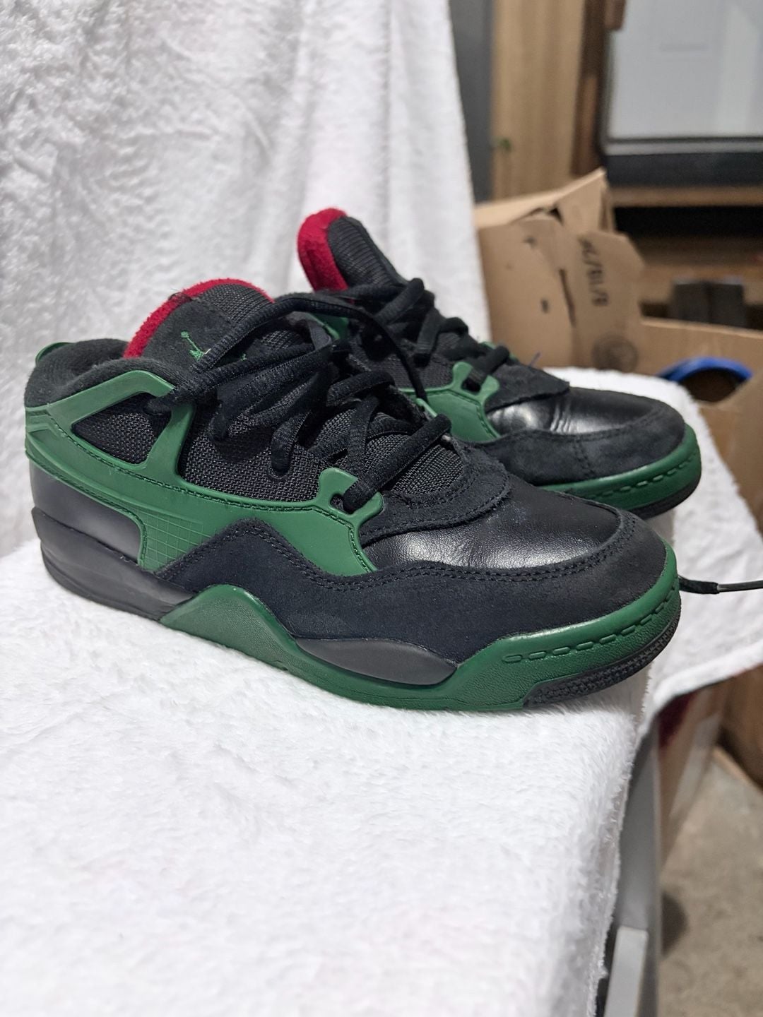 Jordan Air Jordan 4 RM Black Gorge Green Sneakers 5