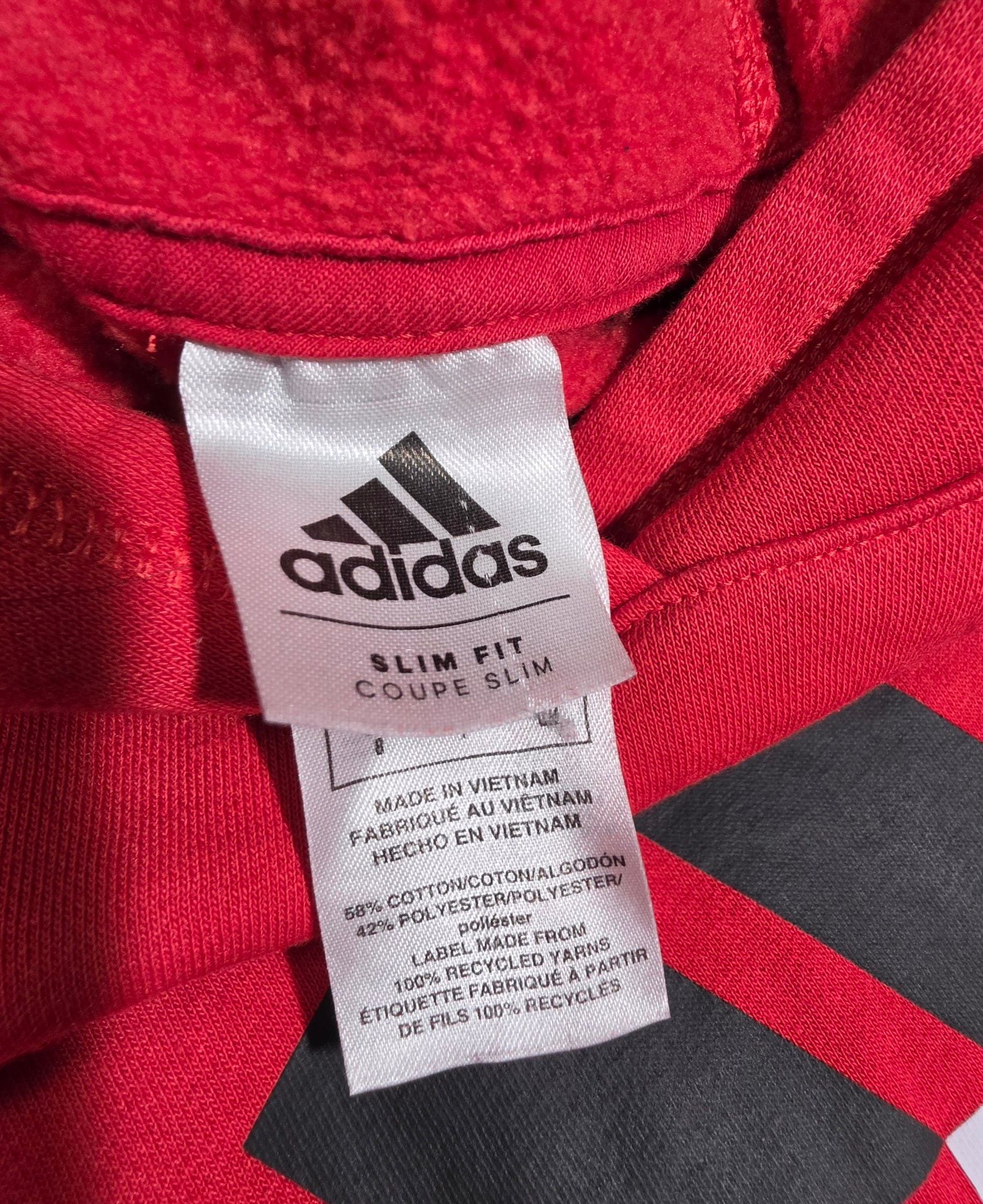 Adidas Big Boys Youth Long Sleeve Essential Fleece Hoody Size S 5
