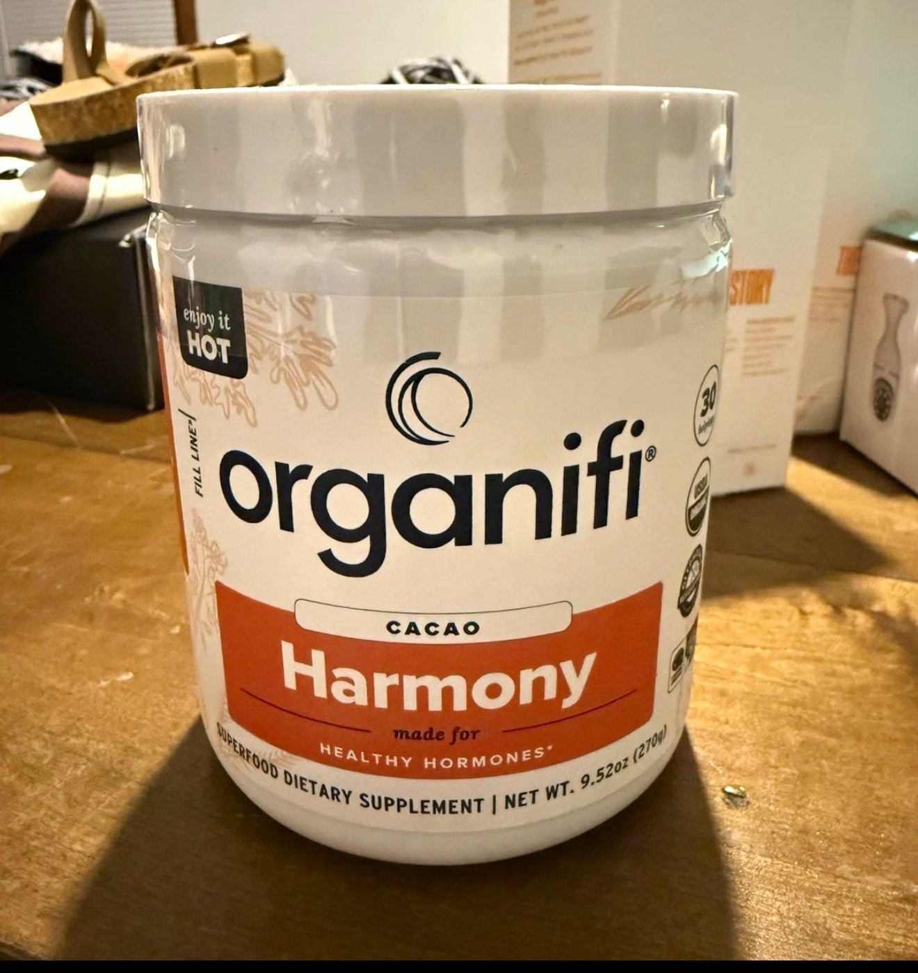 Organifi Harmony Cacao Superfood Powder 9.52 oz 1