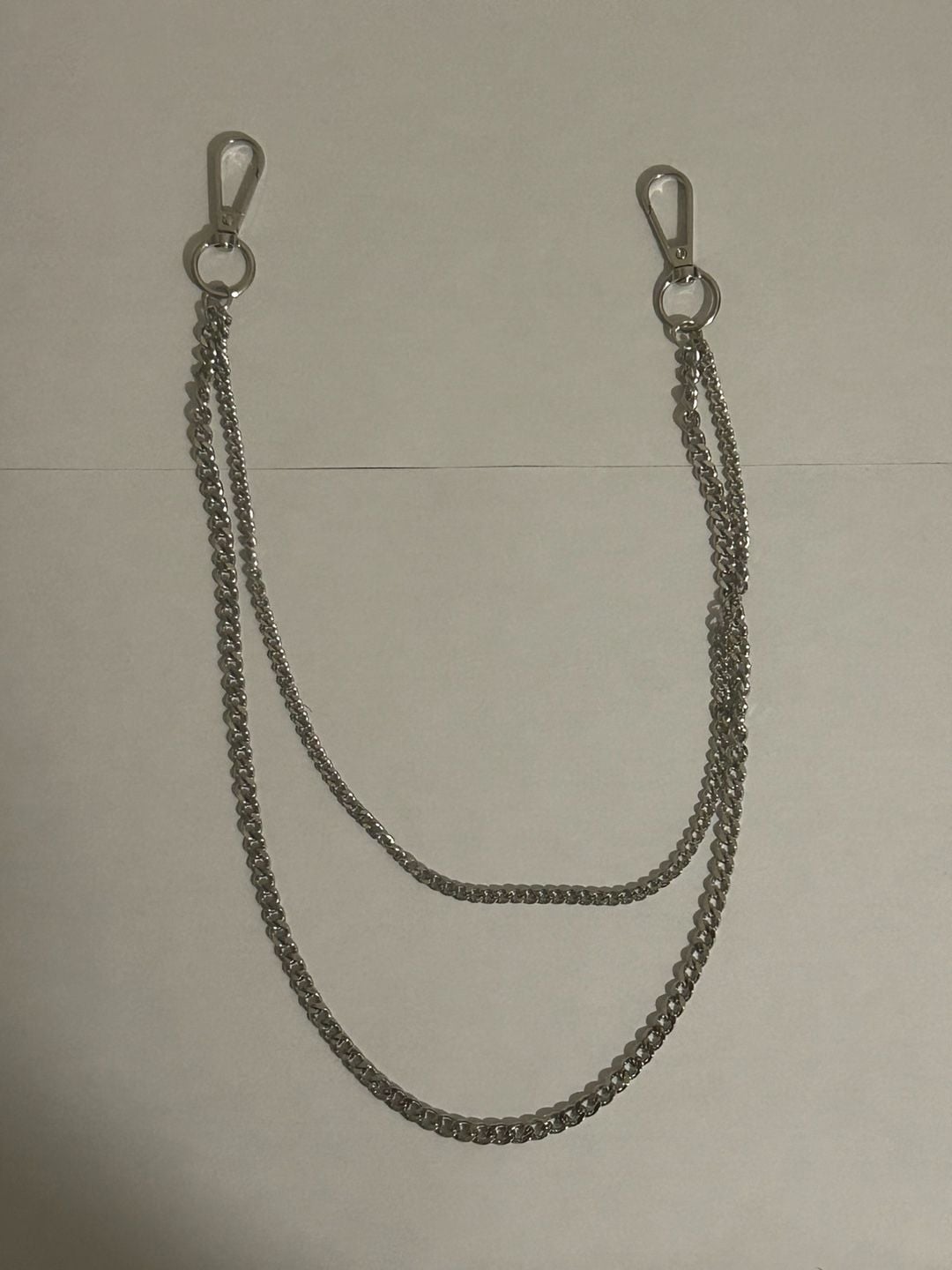 Double Layer Metal Wallet Chain Trouser Chain Hip-Hop Pants Chain 2