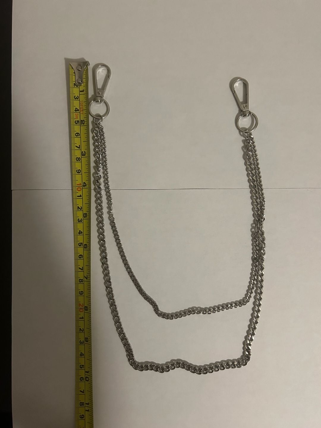 Double Layer Metal Wallet Chain Trouser Chain Hip-Hop Pants Chain 3