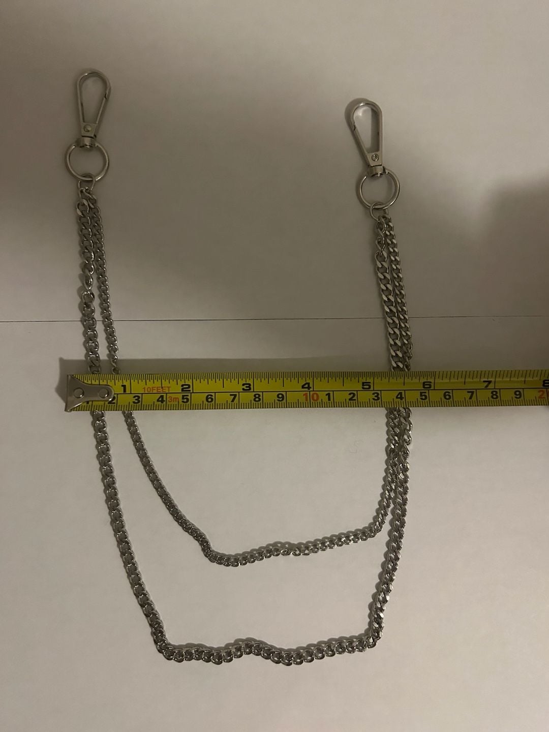Double Layer Metal Wallet Chain Trouser Chain Hip-Hop Pants Chain 4