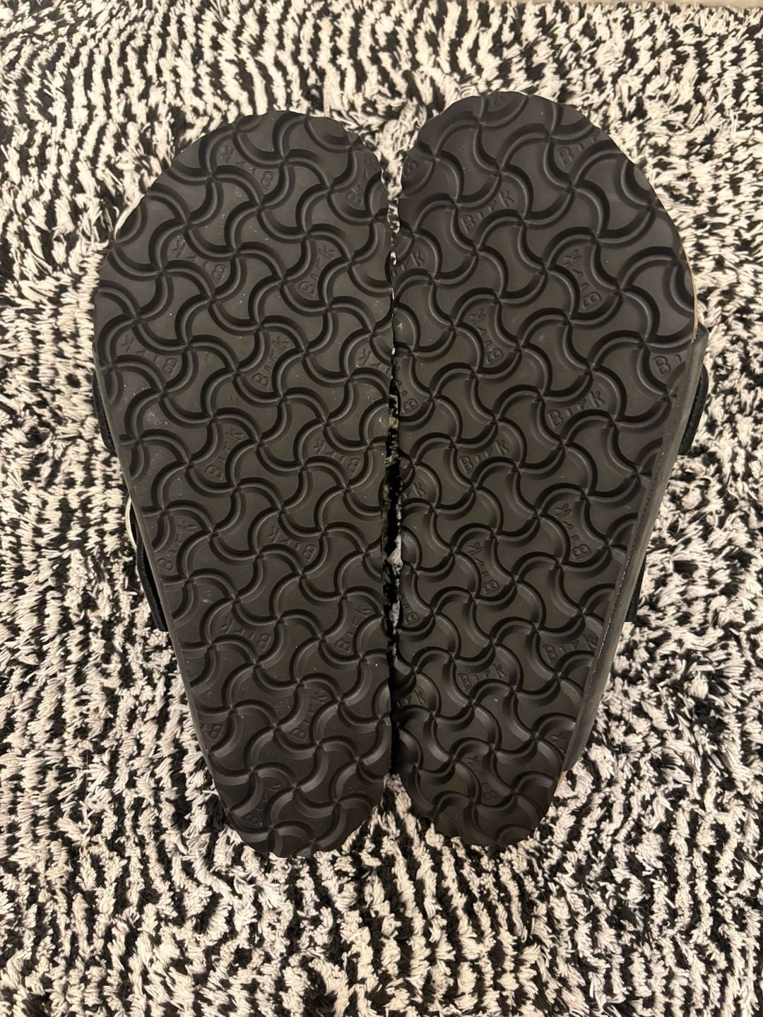 Birkenstock Arizona Big Buckle Size 40 Black Oiled Leather Sandals 6