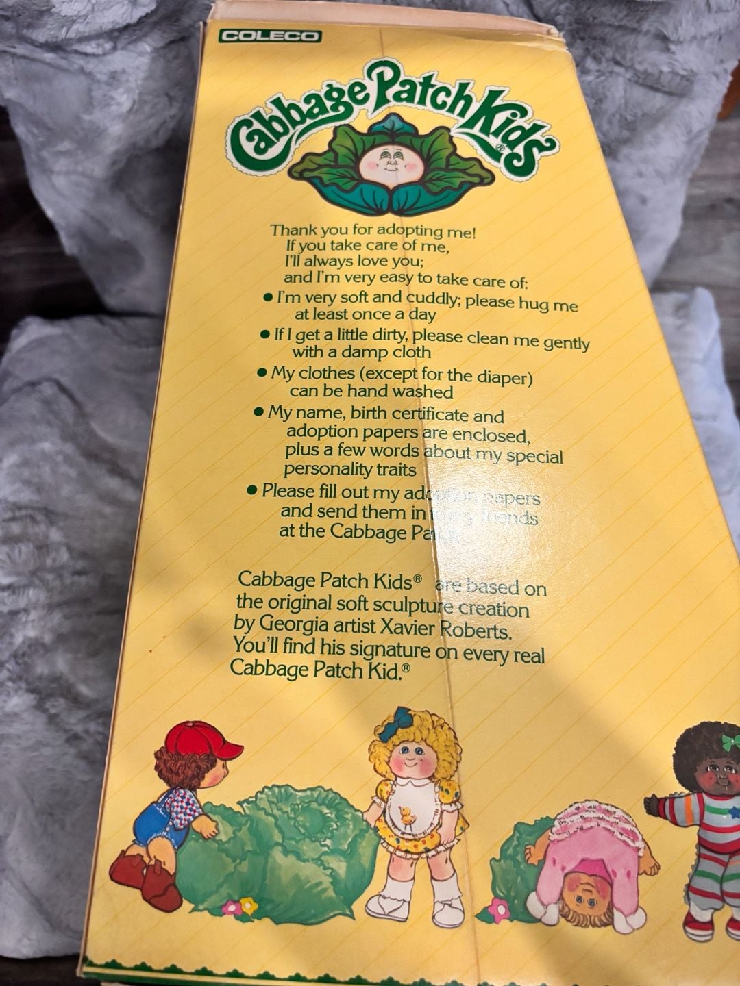 Coleco Cabbage Patch Kids Doll 1985 Carla Erma in Box 5