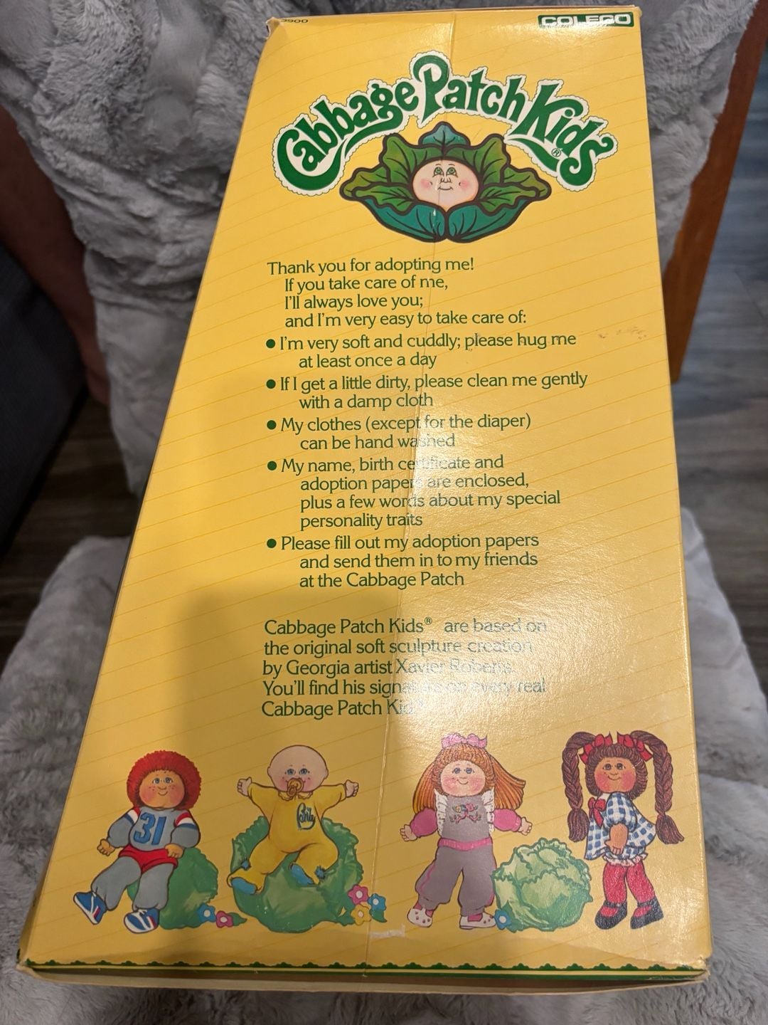 Coleco Cabbage Patch Kids Doll 1985 Carla Erma in Box 6