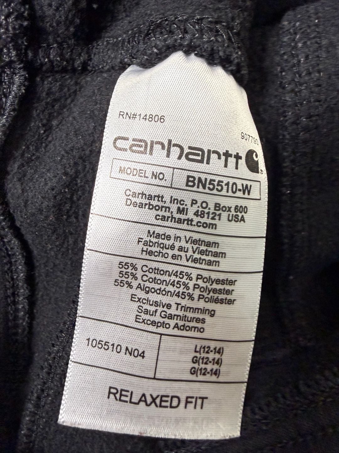 Carhartt Women’s Hoodie & Sweatpants Set – Size Large 7