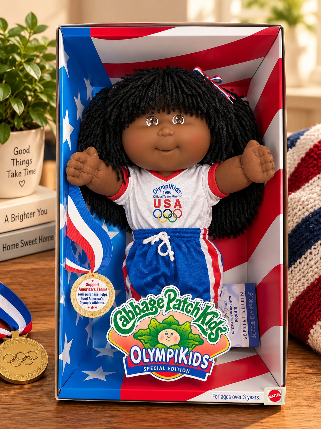 Cabbage Patch Kids 1996 Olympikids Special Edition Doll USA 1