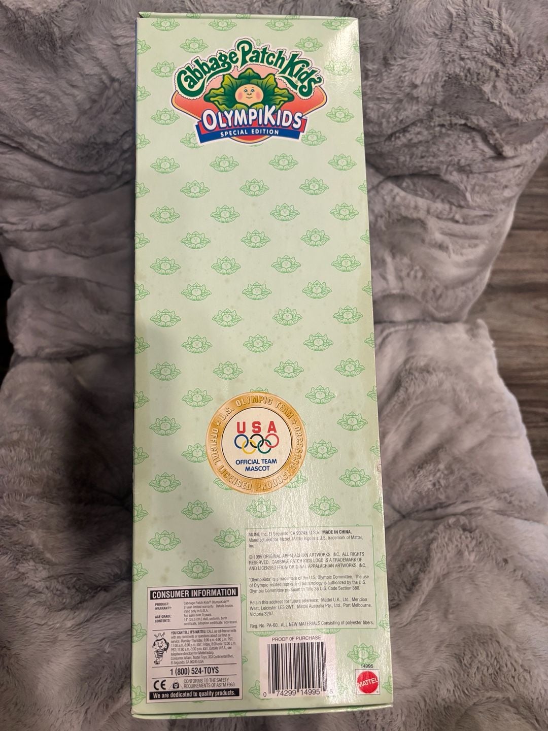 Cabbage Patch Kids 1996 Olympikids Special Edition Doll USA 3
