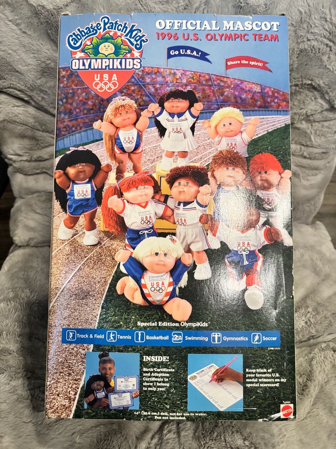 Cabbage Patch Kids 1996 Olympikids Special Edition Doll USA 4