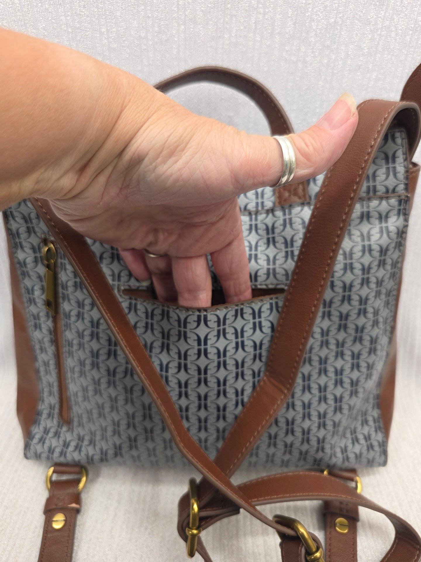 Fossil Elina Small Convertible Backpack 10