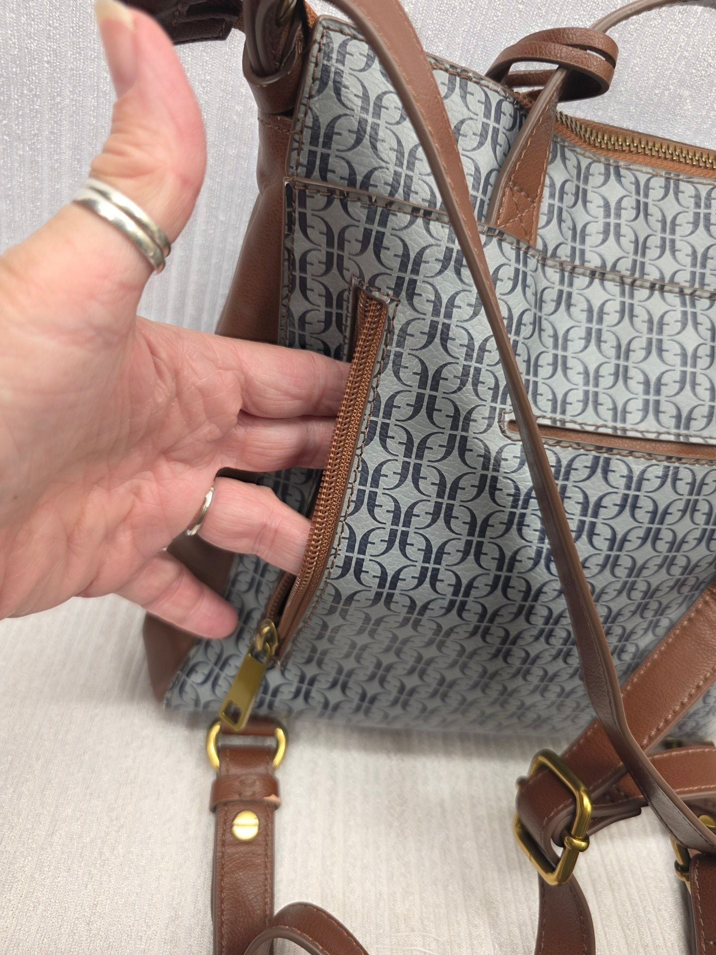Fossil Elina Small Convertible Backpack 11
