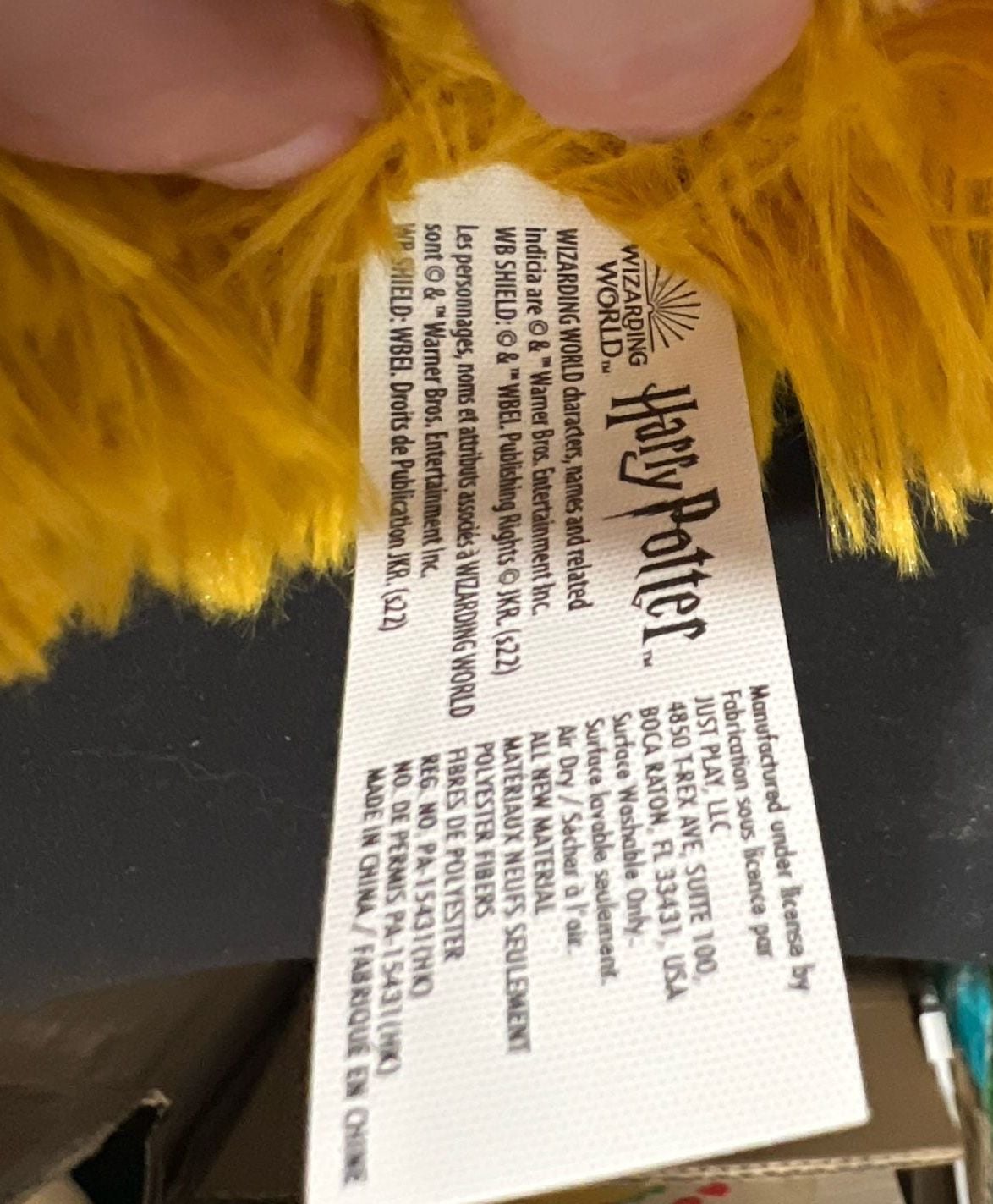 Wizarding World Harry Potter Crookshanks Cat Plush Stuffed Animal 4