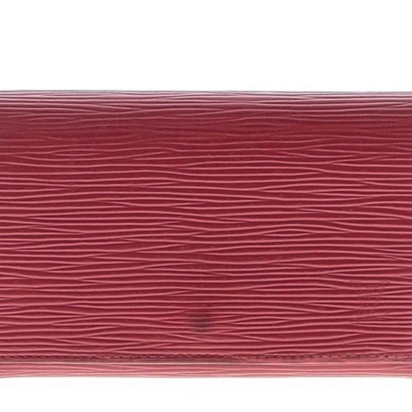 Louis Vuitton Epi Leather Portefeuille Tresor Wallet Red