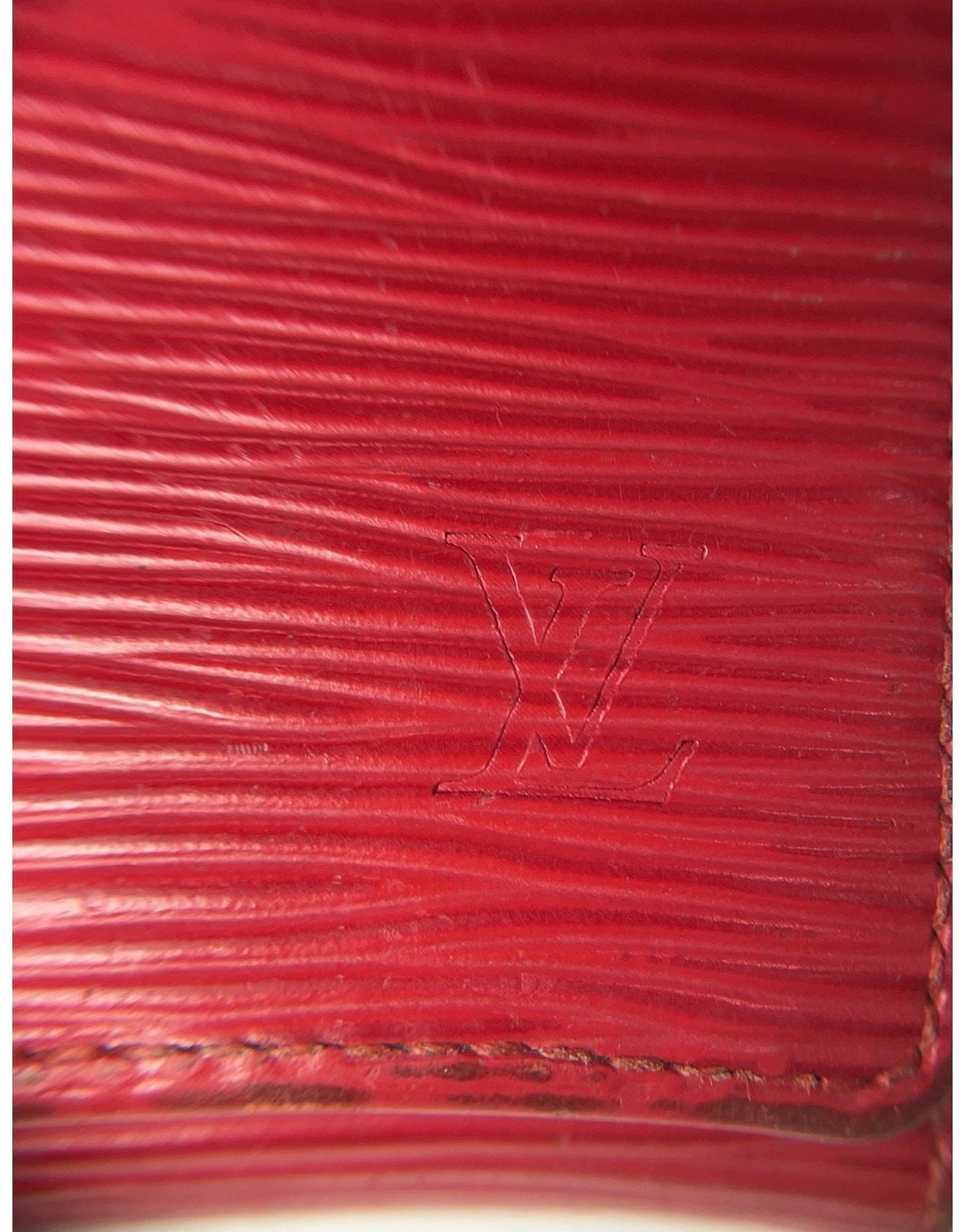 Louis Vuitton Epi Leather Portefeuille Tresor Wallet Red 6