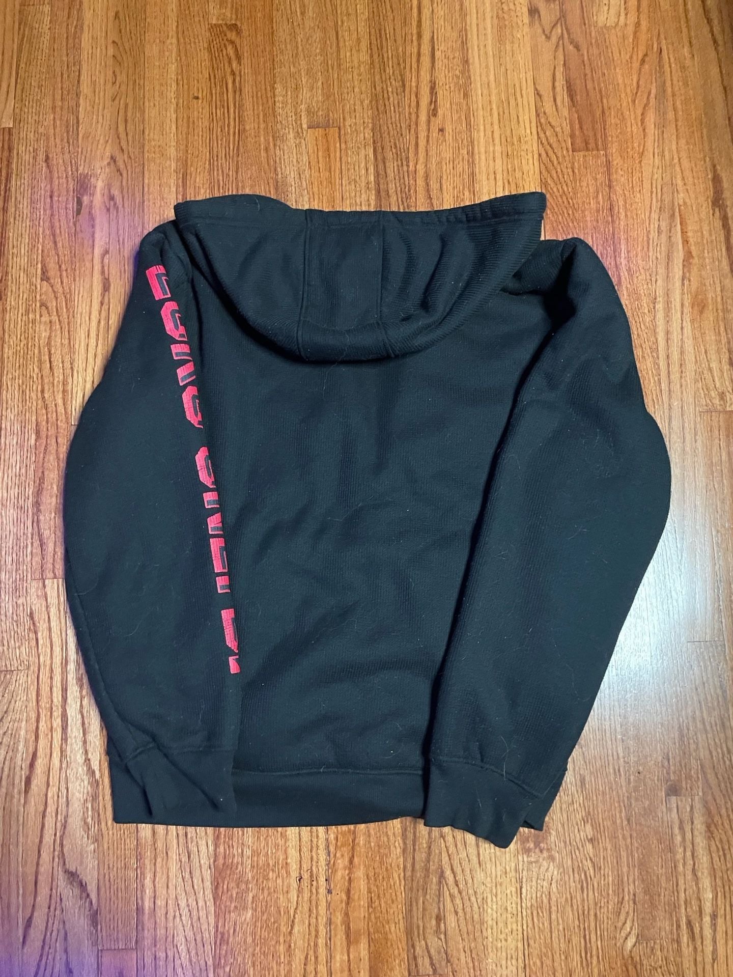 Ecko Unltd Zip-Up Hoodie Size M Black Sherpa Lined 4