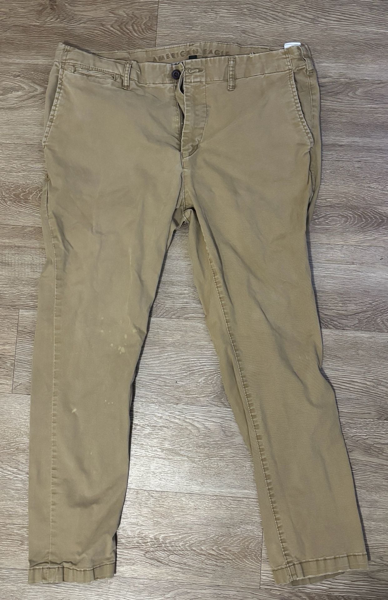 American Eagle Khaki Pants Tan Chinos 2